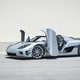 The ex-Mayweather Koenigsegg CCXR Trevita sold at auction for $2.8 million, a record for Koengisegg